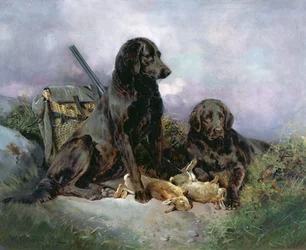 Después de la caza, 1895